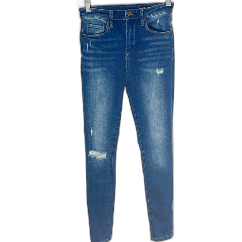 BLANK NYC The Great Jones High Rise Skinny Denim Jeans Blue Size 25